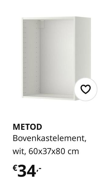 Bovenkastje Metod Ikea