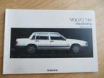 Instructieboek Volvo 740, 740 Estate 1991 incl. audio, mooi!, Verzenden