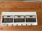 Kapstok met mandjes, Huis en Inrichting, Woonaccessoires | Kapstokken, Zo goed als nieuw, Minder dan 100 cm, Hout, Ophalen