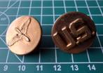 WWII - US - Airforce - Branche Insignia Collar Device Set, Verzamelen, Militaria | Tweede Wereldoorlog, Verzenden, Luchtmacht