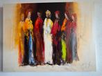 Prachtige schilderij Jochem de Graaf 90 bij 120, Antiek en Kunst, Kunst | Schilderijen | Abstract, Ophalen