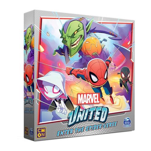 Marvel United Enter the Spider-Verse (EN), Hobby en Vrije tijd, Gezelschapsspellen | Bordspellen, Nieuw, Een of twee spelers, Drie of vier spelers