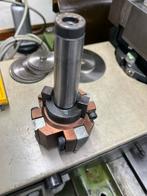 MK 3 Vlakfrees met toolbit en kotterbeitel, Doe-het-zelf en Verbouw, Gereedschap | Freesmachines, Ophalen of Verzenden