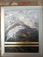 Prachtige schilderijen met zilveren lijsten., Antiek en Kunst, Ophalen of Verzenden