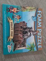 3D Foam Puzzel Piratenschip, Ophalen of Verzenden, Meer dan 50 stukjes, Nieuw, 4 tot 6 jaar