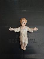 Antiek Kerstbeeldje Kindje Jezus - Vooroorlogs Duitsland, Ophalen of Verzenden