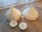 2 Mexlite Hanglampen met Strijkijzersnoer, Ophalen of Verzenden, Zo goed als nieuw, Metaal, Modern