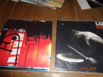 U 2--Desire & The Fly /2 vinylsingels zgst. beschikbaar voor biedingen