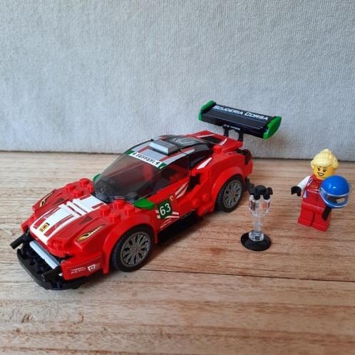 LEGO | 75886 Ferrari 488 GT3 Scuderia Corsa Speed Champions, Kinderen en Baby's, Speelgoed | Duplo en Lego, Zo goed als nieuw