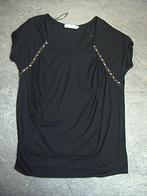 ZOI WOMEN zwarte tuniek met zilveren / gouden pailletjes XXL, Ophalen of Verzenden, Zo goed als nieuw, Zoi, Blouse of Tuniek