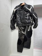 Motorpak zwart leder heren maat 54 difi 180-195cm mid season, Ophalen, Difi, Tweedehands, Heren
