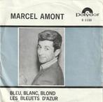 Marcel Amont - Blue, Blanc, Blond -1965 fotohoes, Cd's en Dvd's, Vinyl Singles, Ophalen, Gebruikt, Pop