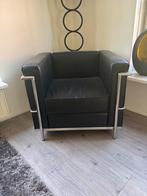 Cassina LC2 look alike fauteuil zwart, Ophalen
