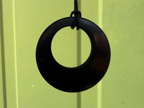 Shungite shungiet hanger mineralen, Sieraden, Tassen en Uiterlijk, Kettingen, Nieuw, Steen of Mineraal, Zwart, Met edelsteen, Ophalen of Verzenden