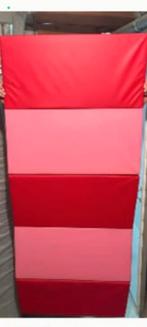 Opvouwbare Gymnastiekmat - Rood/Roze, Ophalen of Verzenden, Nieuw