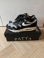 Nike Air Max 1 Patta Wave Black 42,5, Ophalen of Verzenden, Nieuw, Zwart, Sneakers of Gympen