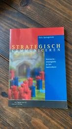 D. Springorum - Strategisch communiceren, Sociale wetenschap, Ophalen of Verzenden, Zo goed als nieuw, D. Springorum