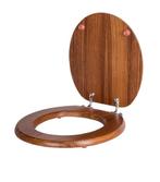 ACR toiletbril teak met hardware teakhout massief, Ophalen, Zo goed als nieuw, Toilet
