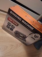 Inbindmachine + Bindringen & Plastic Kaften, Diversen, Ophalen of Verzenden