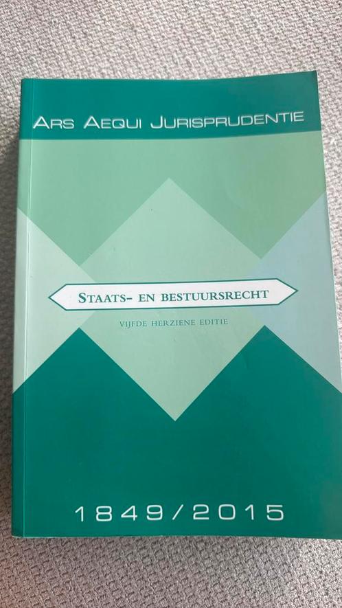Jurisprudentie Staats- en bestuursrecht 1849-2015, Boeken, Wetenschap, Zo goed als nieuw, Ophalen of Verzenden
