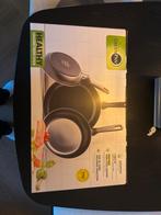 Greenpan koekenpannenset - PFAS vrij - ZGAN, Huis en Inrichting, Keuken | Potten en Pannen, Pannenset, Ophalen of Verzenden, Zo goed als nieuw
