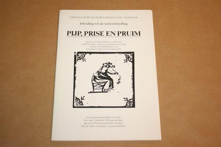 Tentoonstellingsuitgave - Pijp, Prise en Pruim !!, Verzamelen, Rookartikelen, Aanstekers en Luciferdoosjes, Zo goed als nieuw