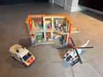Playmobil ziekenhuis, ambulance & helicopter set, Kinderen en Baby's, Speelgoed | Playmobil, Ophalen, Gebruikt