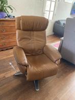 verstelbare fauteuil draaibaar., Huis en Inrichting, Fauteuils, Ophalen, Kunststof, Gebruikt, 75 tot 100 cm