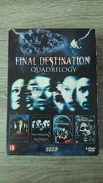 Final Destination Quadrilogy DVD, Cd's en Dvd's, Dvd's | Thrillers en Misdaad, Ophalen of Verzenden, Zo goed als nieuw, Vanaf 16 jaar