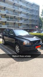 Volvo xc90 uit 2004 zwart, Automaat, Beige, 7 stoelen, Leder