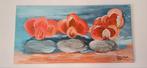 Schilderij orchideeën op doek, Ophalen