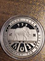 Zilver kleurige coin, poker coin., Ophalen of Verzenden, Zilver