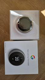 Google Nest Thermostaat V3 - Slimme Thermostaat, Ophalen of Verzenden, Slimme thermostaat, Zo goed als nieuw