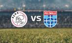 3 tickets naast elkaar Ajax - Pec Zwolle, Tickets en Kaartjes, Losse kaart, Drie personen of meer, September