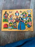 Vintage Simplex Toys knoppuzzel sneeuwwitje, compleet, 2 tot 4 jaar, Gebruikt, 10 tot 50 stukjes, Ophalen of Verzenden