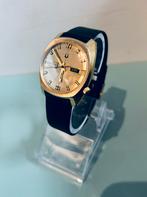 Bulova Accutron day/date, Ophalen, Goud, Polshorloge, Overige merken