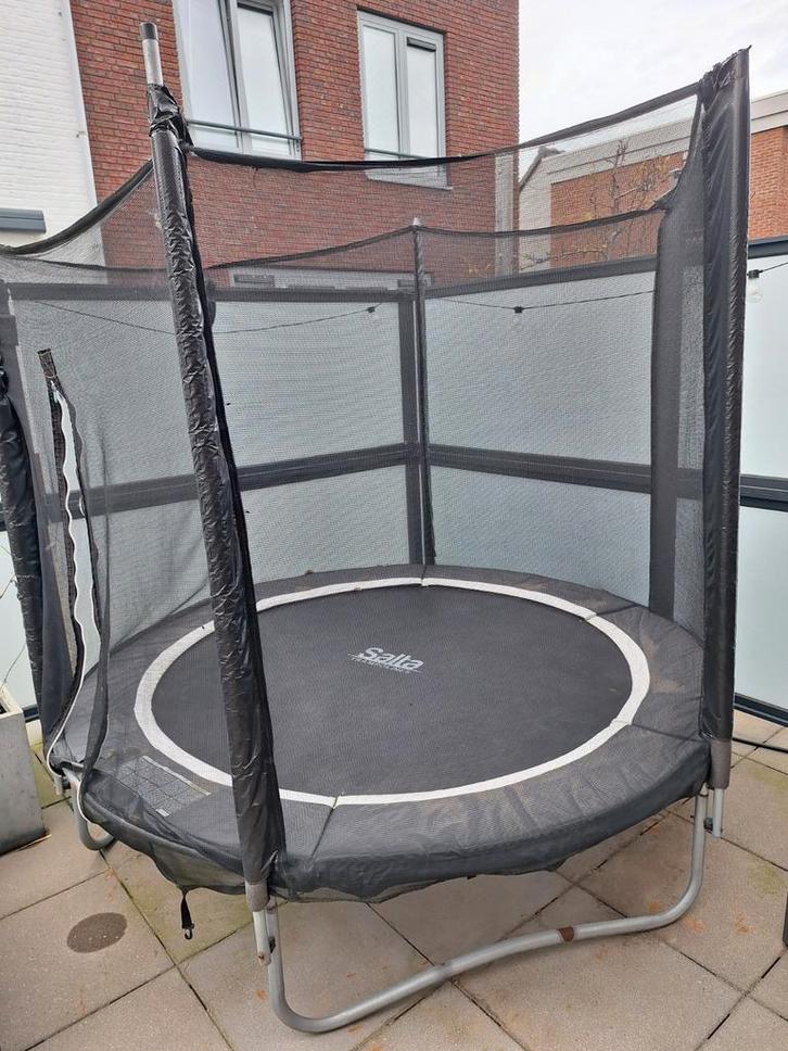 Salta Trampoline met Veiligheidsnet, Kinderen en Baby's, Speelgoed | Buiten | Trampolines, Gebruikt, Ophalen