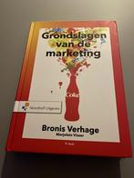 Schoolboek Grondslagen van de marketing ISBN 9789001853174, Economie, Ophalen of Verzenden, Zo goed als nieuw, Noordhoff Uitgevers