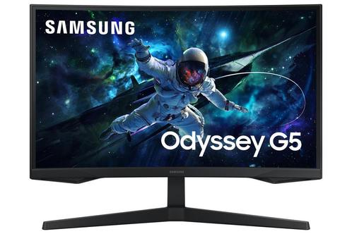 3 x Samsung Odyssey G5 27" QHD triple monitor, Computers en Software, Monitoren, Zo goed als nieuw, 151 t/m 200 Hz, Gaming, Curved