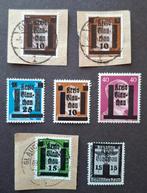 Postzegels Duitse Rijk met opdruk, Ophalen of Verzenden, Duitse Keizerrijk