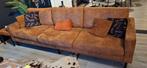Mooie bruine bankstel - 3 persoons, Huis en Inrichting, Banken | Bankstellen, Gebruikt, Driepersoons, 75 tot 100 cm, Ophalen of Verzenden