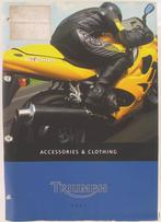 Triumph clothing & accessories 2001, 2002, 2003, 2004.  H119, Motoren, Triumph