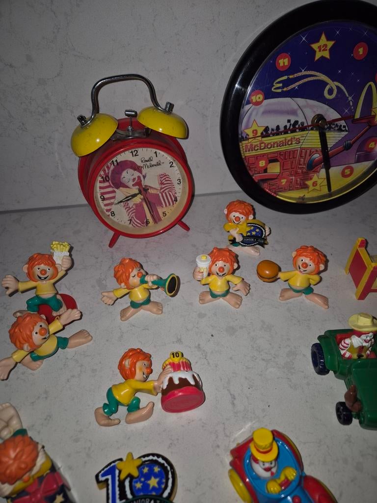 McDonald's McDonald - verzameling poppetjes figuren items, Ophalen of Verzenden, Zo goed als nieuw, Overige typen