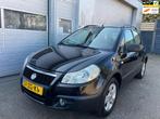 Fiat Sedici 1.6-16V Dynamic-90.000 km NAP-Airco-Trekhaak-APK, Gebruikt, Zwart, 4 cilinders, 400 kg