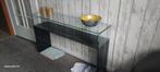 Sidetable merk Helderr, Ophalen, 100 tot 150 cm, Glas, Zo goed als nieuw