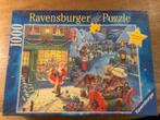 Ravensburger kerst puzzel, Ophalen of Verzenden, 500 t/m 1500 stukjes, Zo goed als nieuw