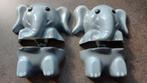 2 plankdragers Olifant. Kinderkamer / babykamer / junglekame, Ophalen, Gebruikt, Wanddecoratie