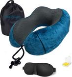 CalmEscape reisset (nekkussen, oogmasker, oodropjes) - nieuw, Overige materialen, Nieuw, Minder dan 50 cm, Ophalen of Verzenden