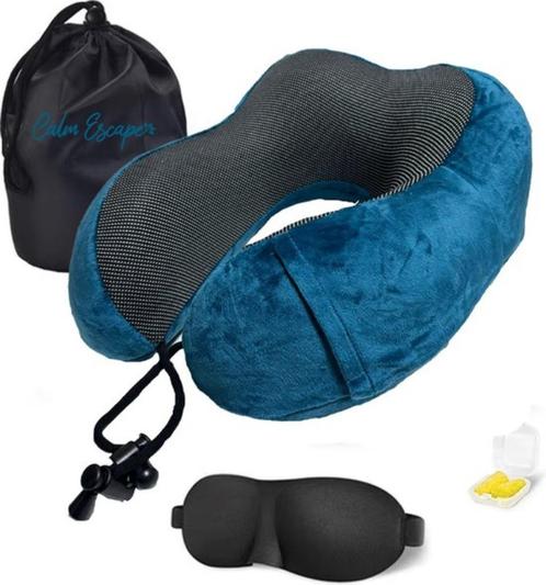 CalmEscape reisset (nekkussen, oogmasker, oodropjes) - nieuw, Sieraden, Tassen en Uiterlijk, Koffers, Nieuw, Overige materialen