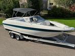 Bayliner 2350 bowrider, Watersport en Boten, Speedboten, Gebruikt, Polyester, Benzine, 6 meter of meer